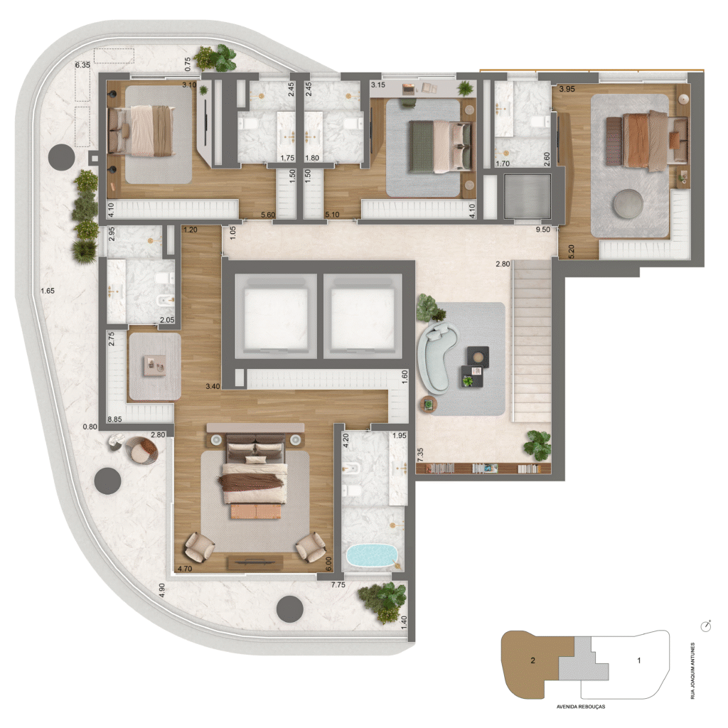 CASA INFERIOR_FINAL 2_PAV - 54 E 56 
53M²