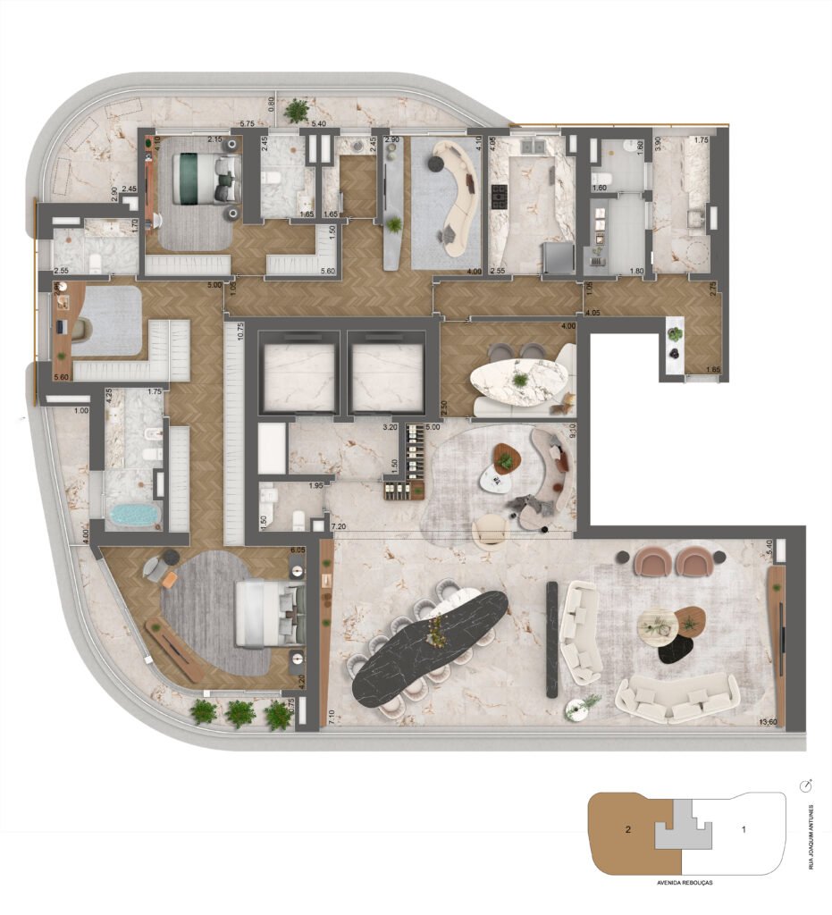 TIPOLOGIA 1 FINAL 2 - 339M2 OPÇÃO 1